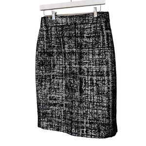 J. Crew Collection Shimmer Wool Pencil Skirt